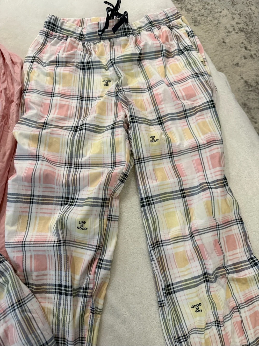 Life is Good Ladies 3 Piece PJ Set Size Small D94